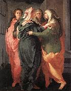 Jacopo Pontormo Visitation oil painting on canvas